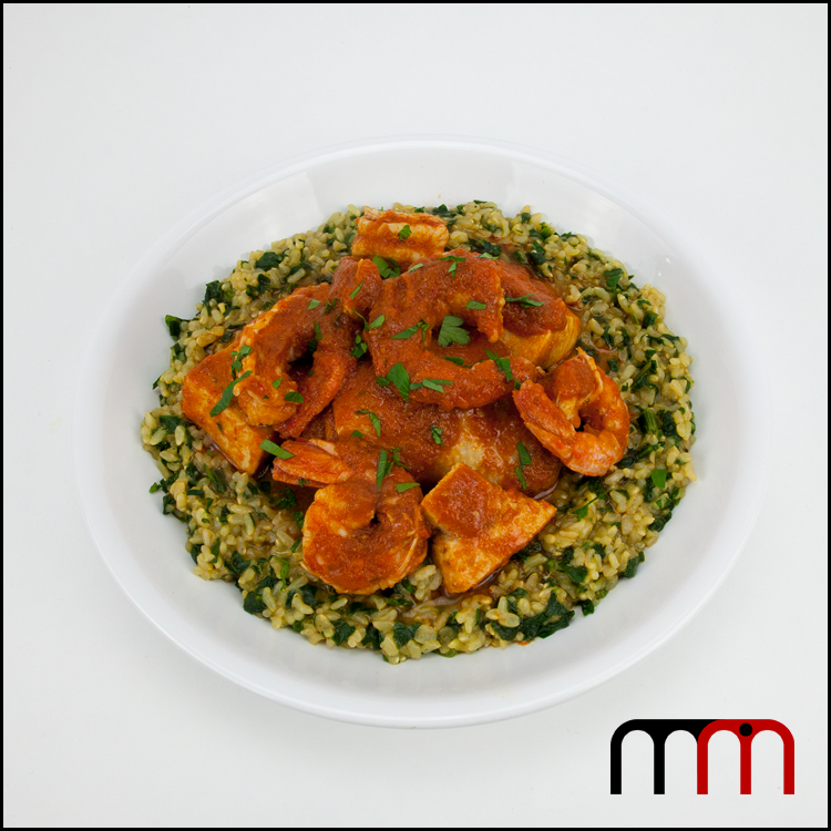096 Liberia – Chicken Gravy with Check Rice – Marty Made It